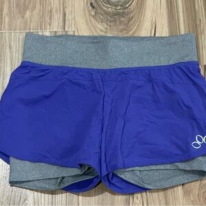REI Women's Purple and Gray Athletic Shorts